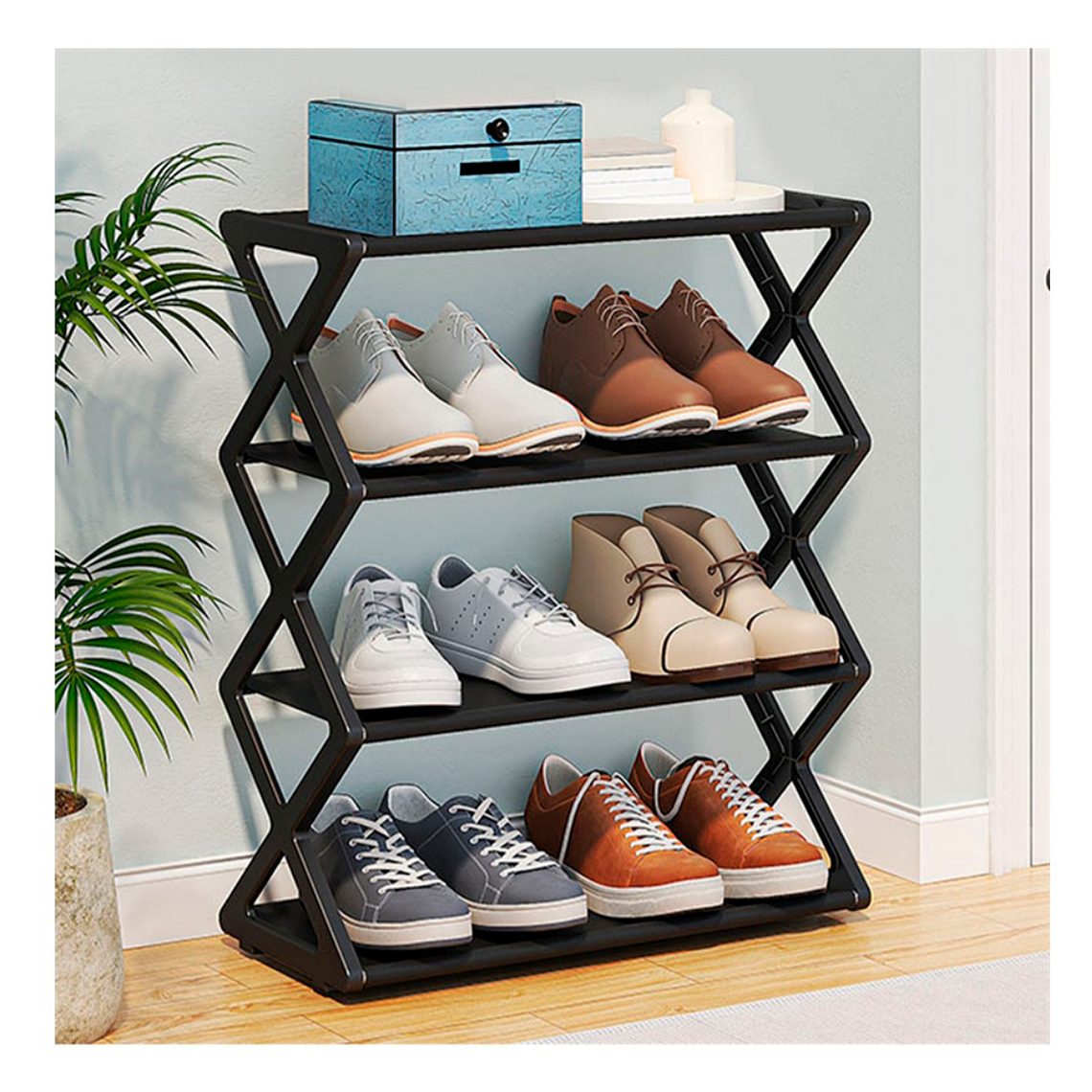 Organizador Zapatos Decorativo 4 Niveles 7