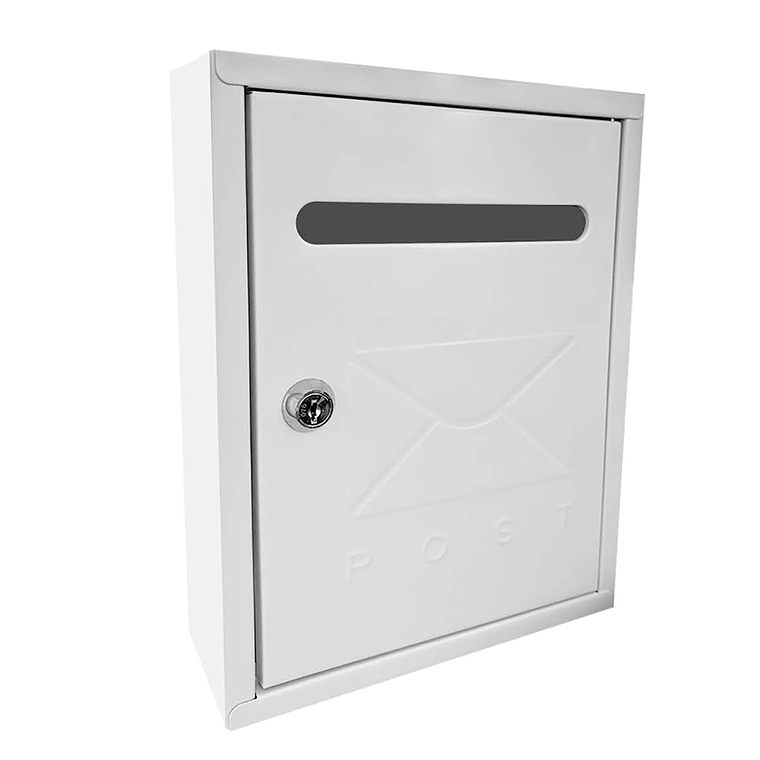 Buzon Cartas Metálico Llaves Seguridad Correspondencia 2