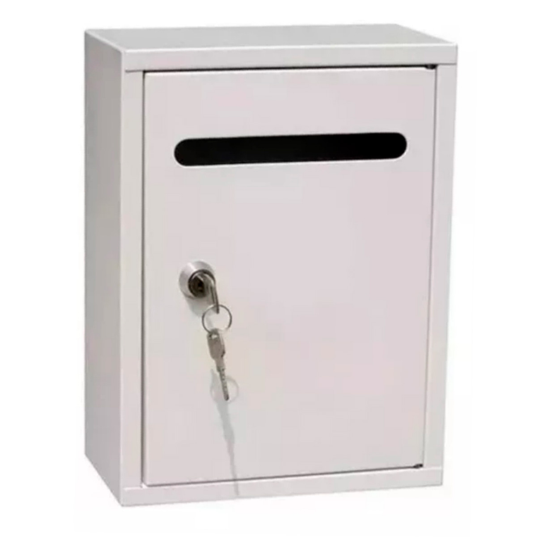 Buzon Cartas Metálico Llaves Seguridad Correspondencia 7