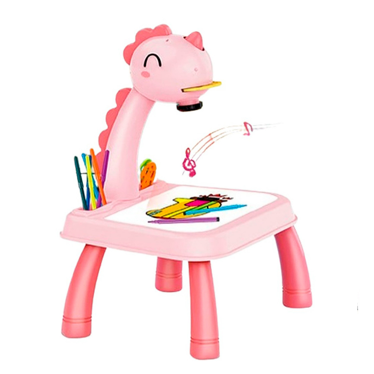Descripción Mesa para dibujo con proyector LED para niños, 7
