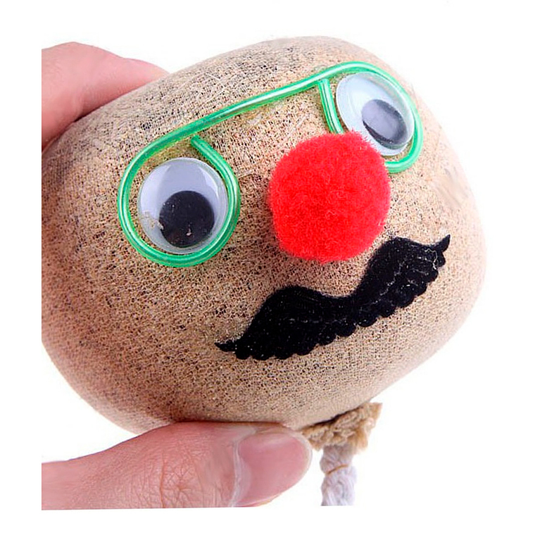 Muñeco Cabeza De Pasto Didáctico Sorpresa Cumpleaños Niños 3