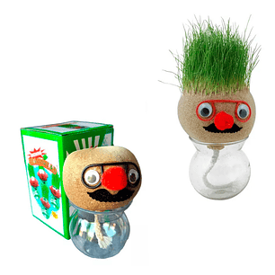 Muñeco Cabeza De Pasto Didáctico Sorpresa Cumpleaños Niños