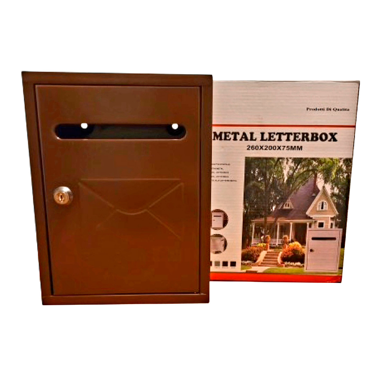 Buzon Cartas Metálico Llaves Seguridad Correspondencia 11
