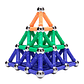 Magnéticos Construcción Bolitas 3d Juguete Didáctico - Miniatura 4