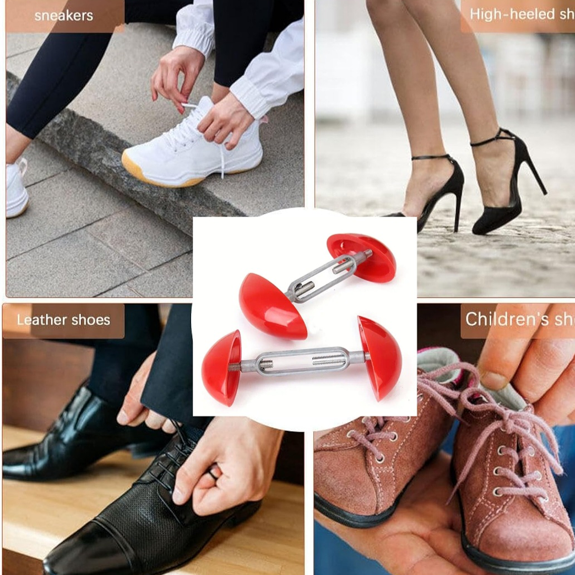 Horma Zapatos Ensanchador Extensible Calzado Rojo 5