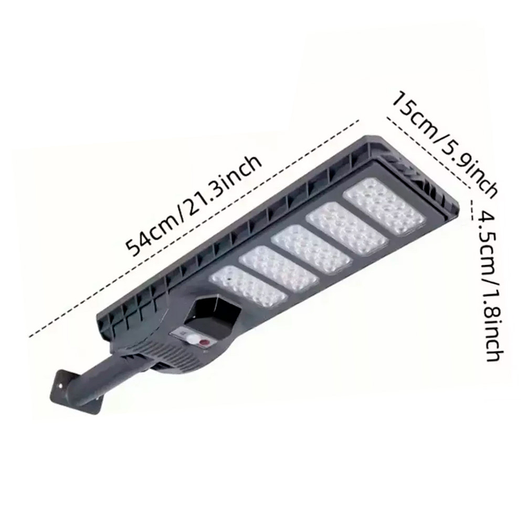Foco Led Luminaria Solar Sensor de Movimiento Control 500W IP65 6