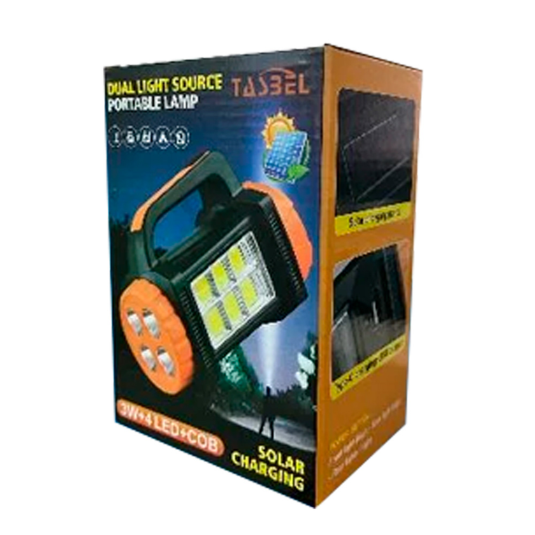 Linterna emergencia solar USB C recargable Powerbank. 2