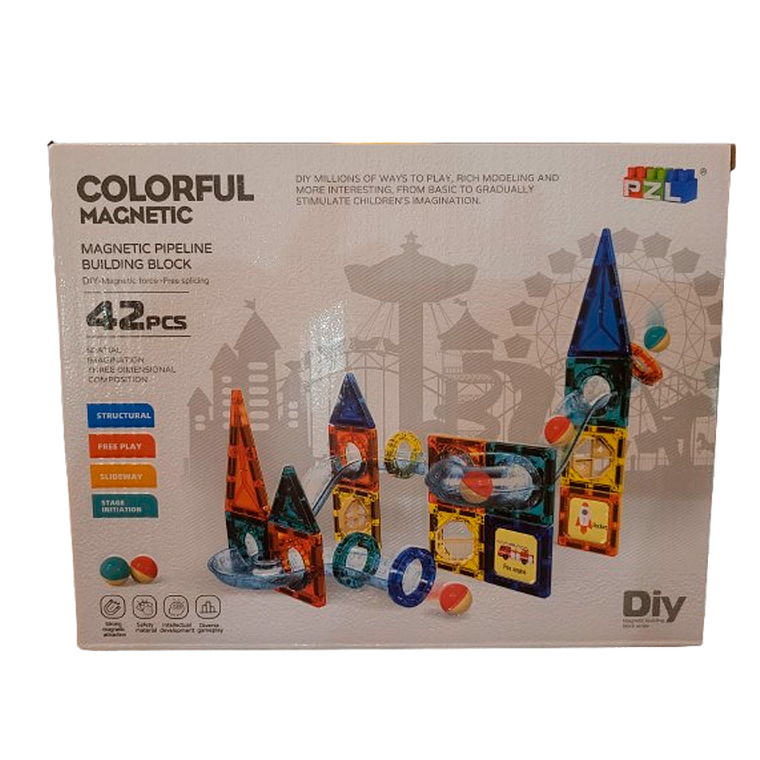 Bloques Magnéticos Construcción Didáctico Niños 7