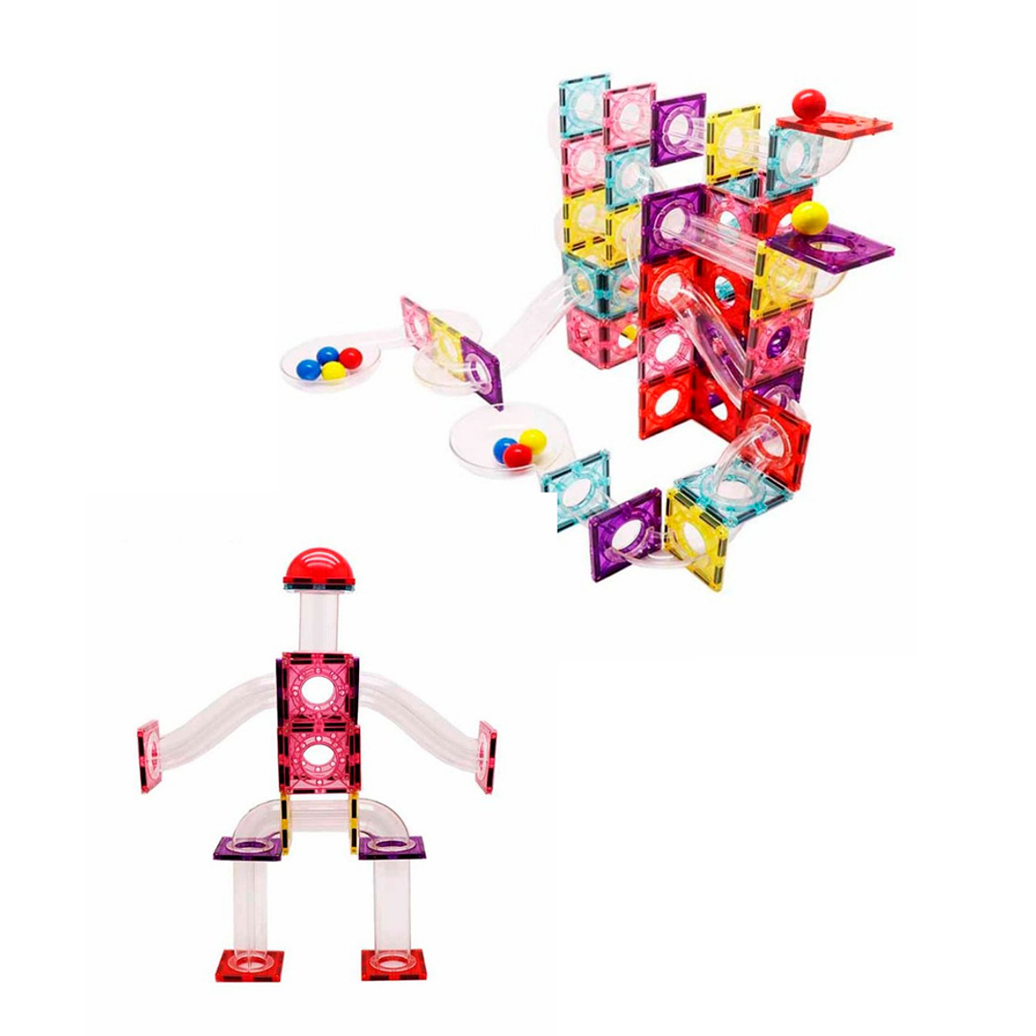 Bloques Magnéticos Construcción Didáctico Niños 11