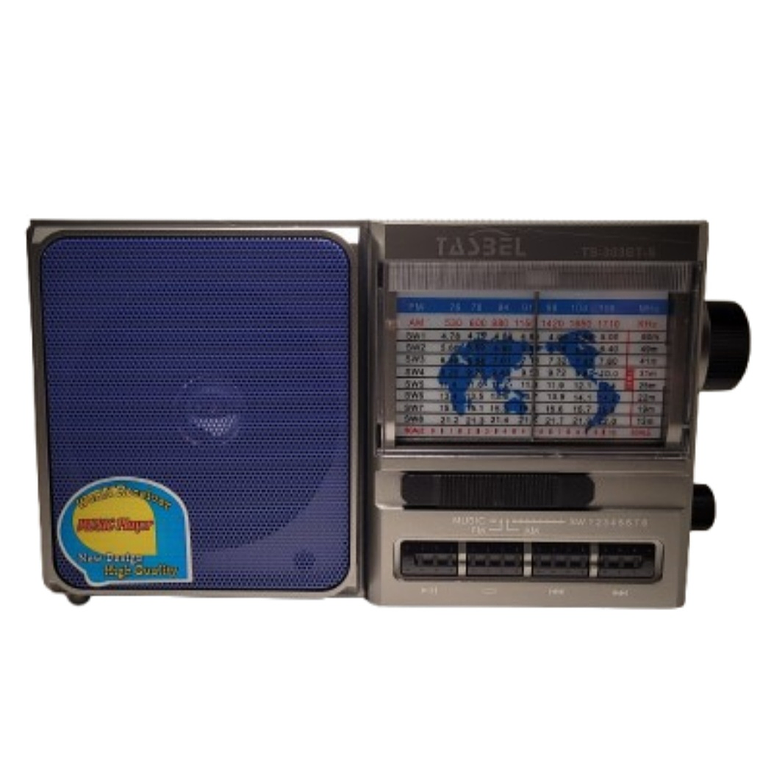 Radio Portátil Carga Solar O Pilas Emergencia Análoga  5