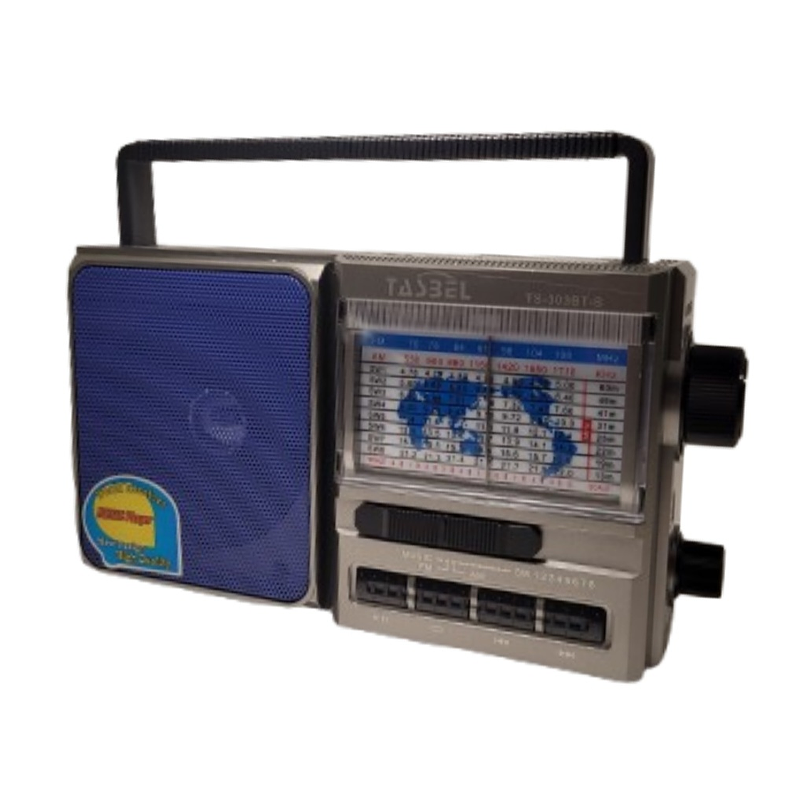 Radio Portátil Carga Solar O Pilas Emergencia Análoga  7