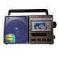 Radio Portátil Carga Solar O Pilas Emergencia Análoga  - Miniatura 14