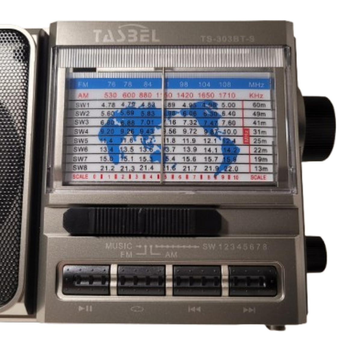 Radio Portátil Carga Solar O Pilas Emergencia Análoga  16