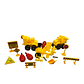 Mini Maleta Mochila Camiones Armables Niños Juguete Agua - Miniatura 3