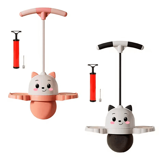 Palo Saltarín Pogo Stick luces