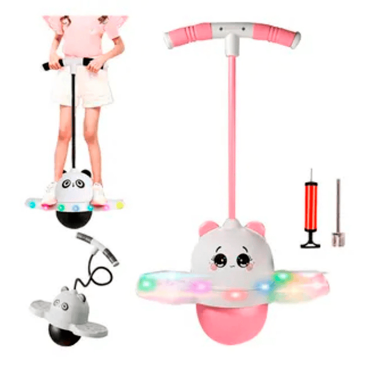 Palo Saltarín Pogo Stick luces 3