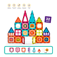 Lego Magnético 3d Bloques Construcción Didáctico Niños 32 Geometría - Miniatura 7