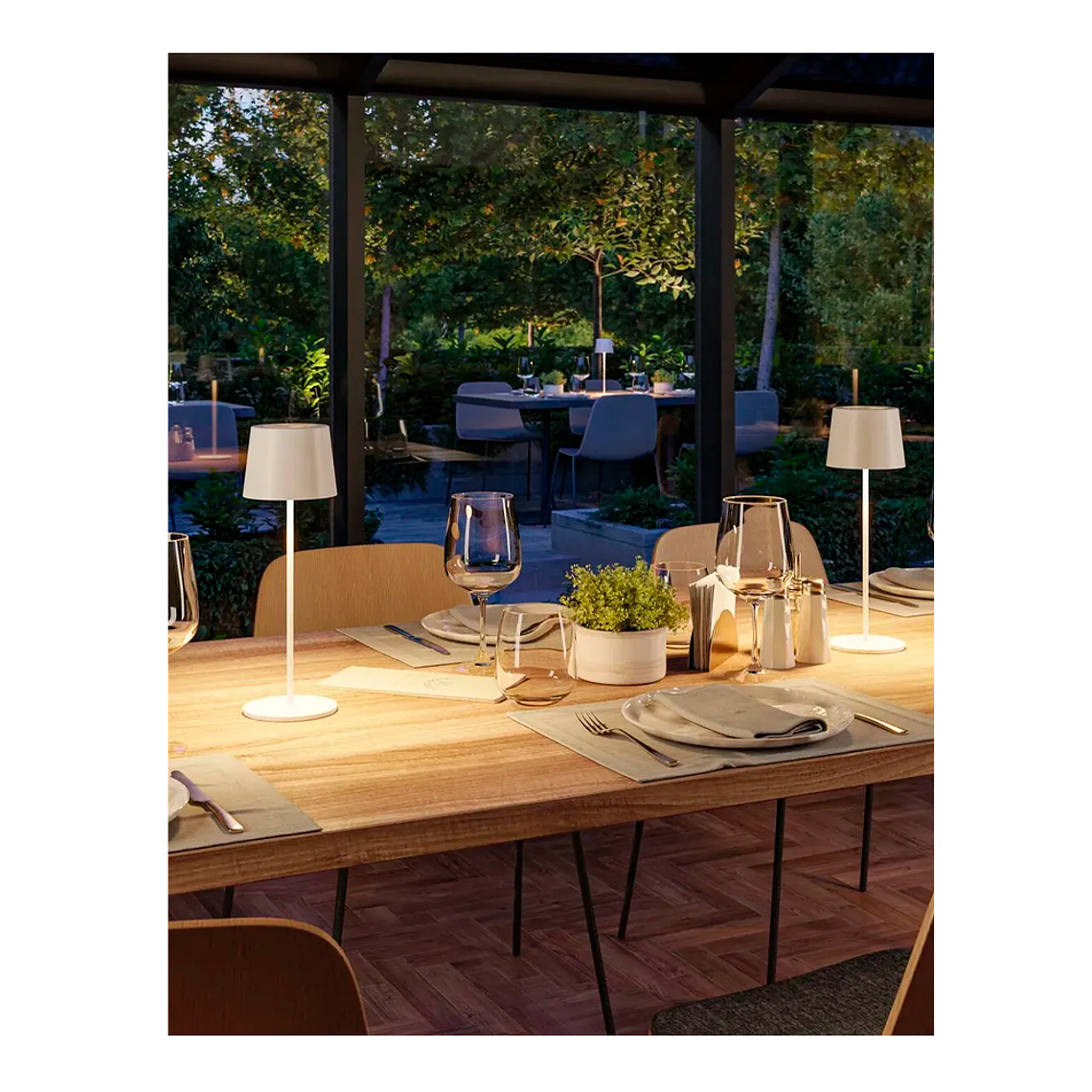 Lámpara Touch Usb Decorativa Portátil Ajustable 9