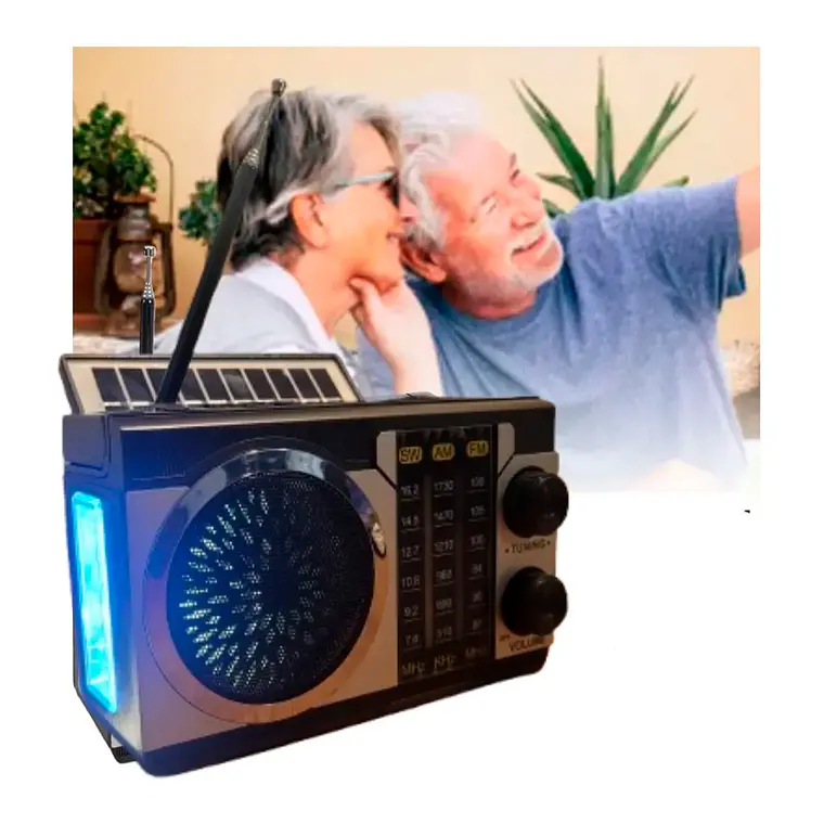 Radio linterna Portátil Recargable Usb Bluetooth / ...golden 6