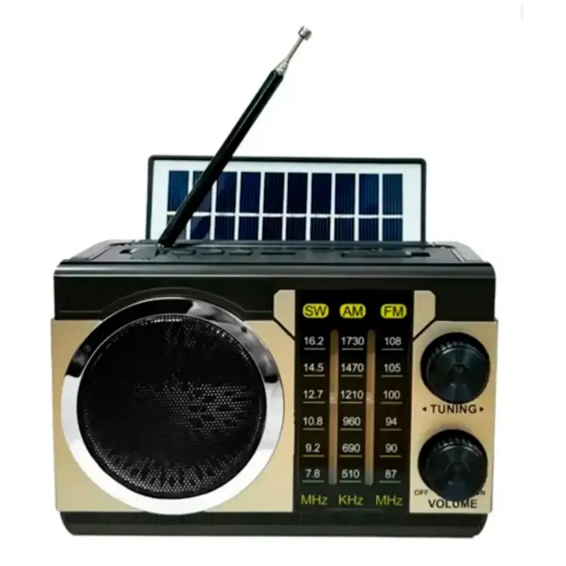 Radio linterna Portátil Recargable Usb Bluetooth / ...golden 9