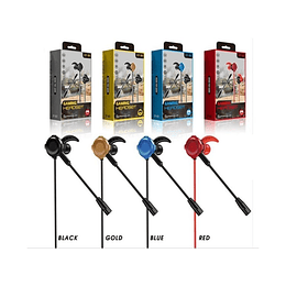 Audífonos Gamer XY-01 con micrófono extraíble / Sonido HD