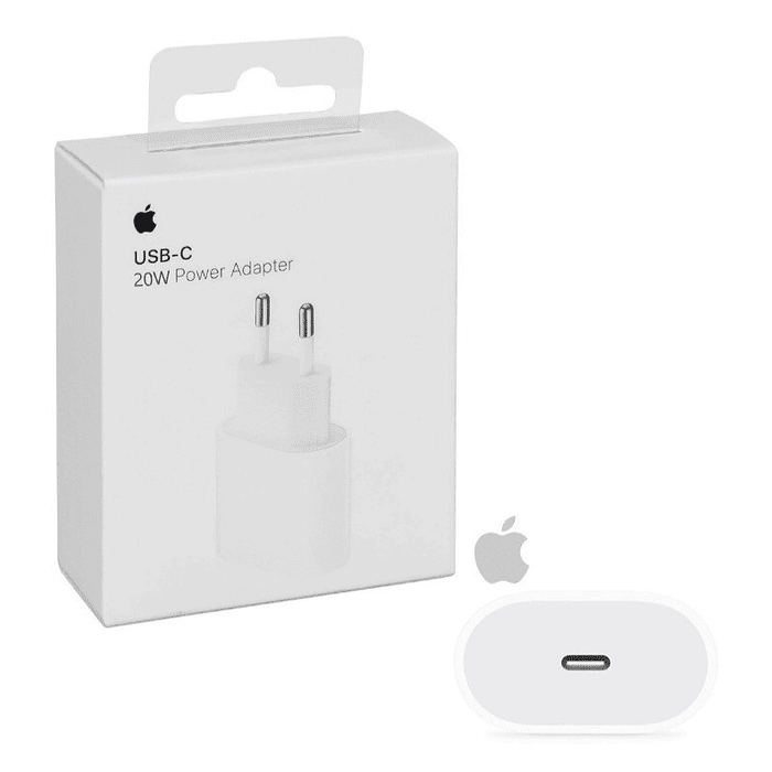 Cargador Tipo C Apple Carga Rápida 20w iPhone iPad OEM 2