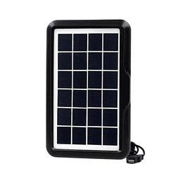Cargador Multipropósito Panel Solar Portátil Usb / 6v 3.2w