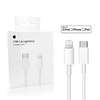 Cable Lightning USB C para Apple Blanco - 2 Metros (iPad - IPhone)