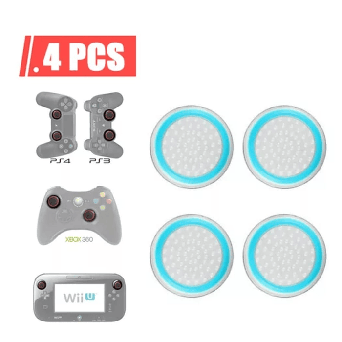 Pack x4 Gomas de Mando Thumb Grips Joystick Xbox Switch PS4 PS5  5