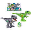 Dinosaurio T-rex con movimiento + Slime Robo Alive Zuru  1