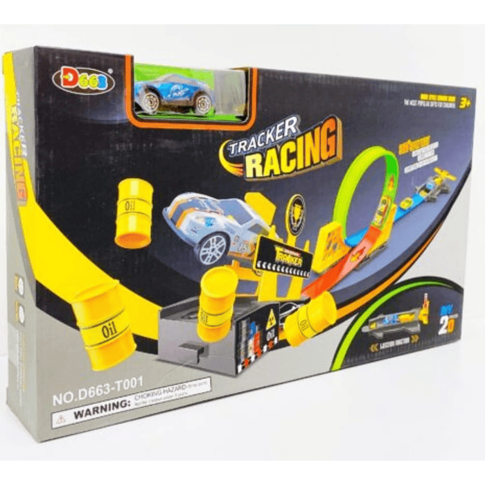 Pista De Auto Racing Autopista 360° Flip - 20 Pcs 2