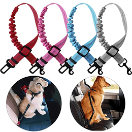 ﻿Cinturón de Seguridad para Mascotas en Auto Arnés Perro Gato