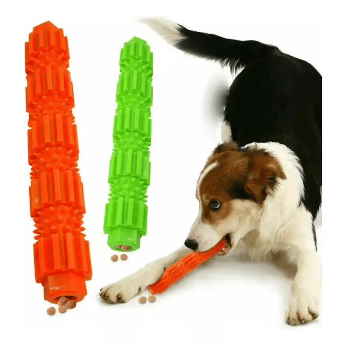 Palo Dental Interactivo Para Perros Pack 2 1