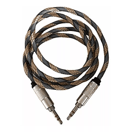 Cable de Audio Auxiliar Plug 3.5mm 1.2 Metros Cordon Trenzado