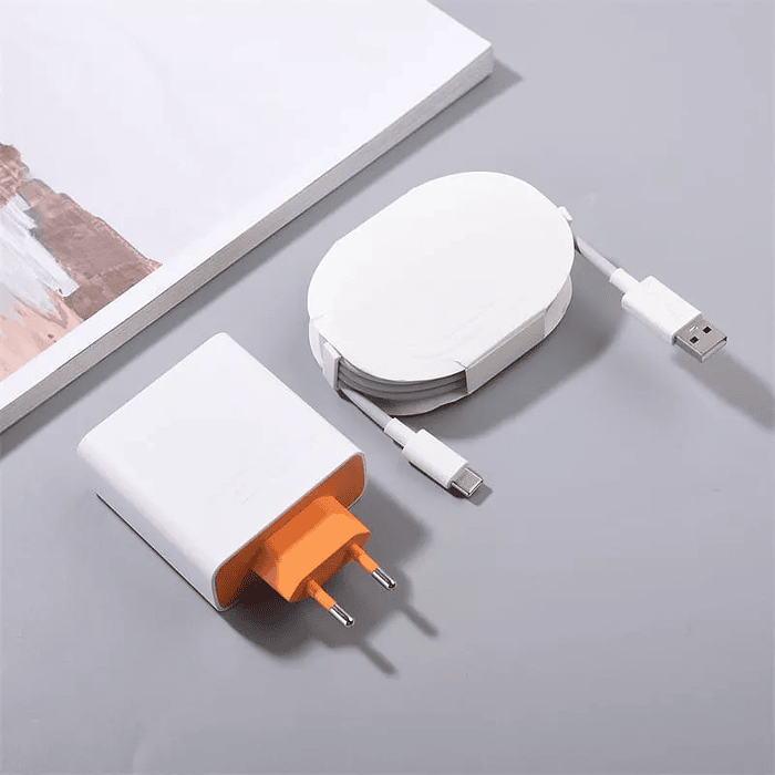 Cargador 120w Usb Tipo C Pd Ultra Rápida + Cable Usb C 4