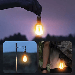 Lámpara Led 7w Recargable Camping Usb Foco Decoración T02