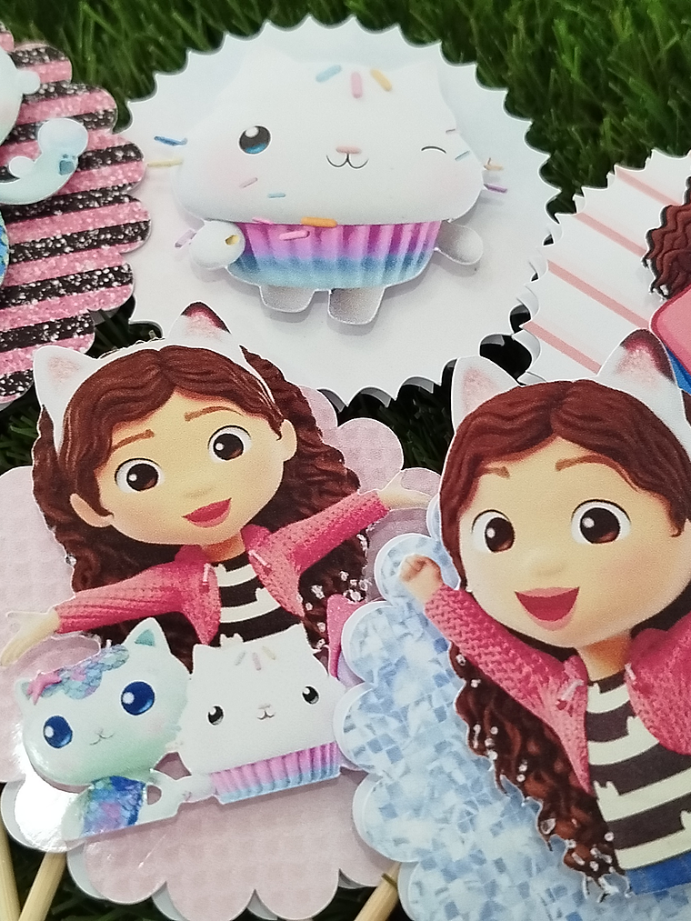 Toppers para doces/ salgados M 1