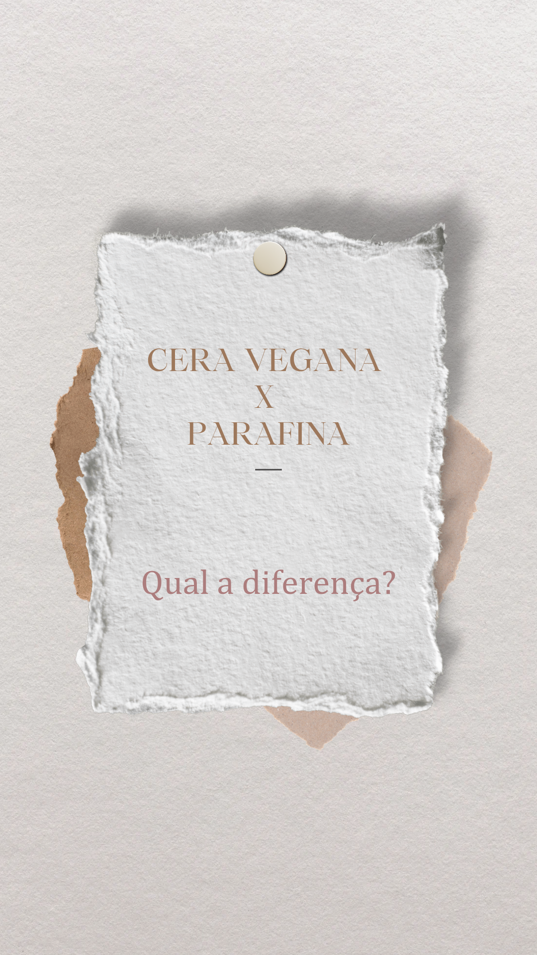 Cera vegana x Parafina