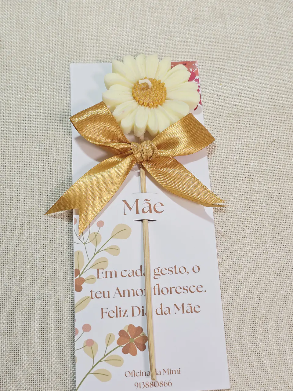 Malmequer com cartão 2