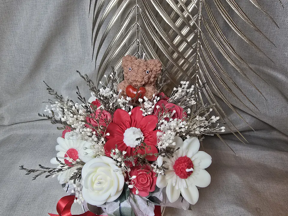 Bouquet with bear 4