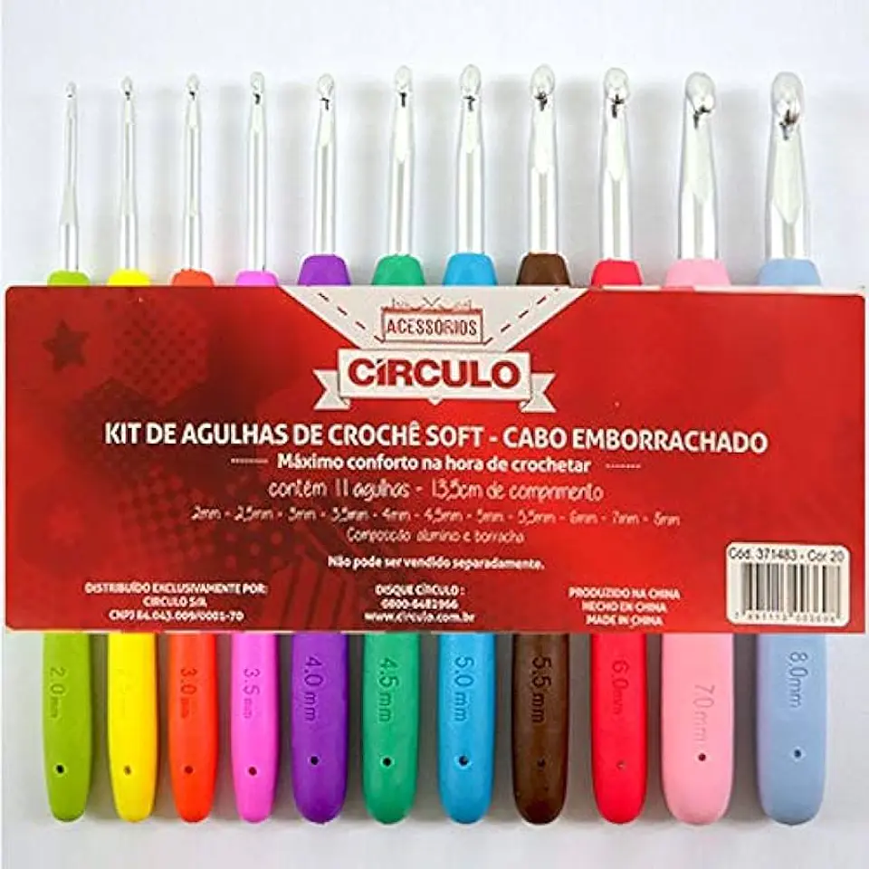 kit agulhas crochet circulo 1
