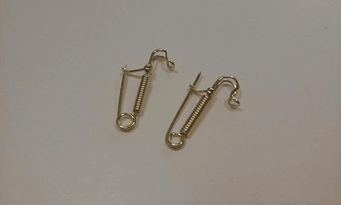 Alfinetes de peito para tricot