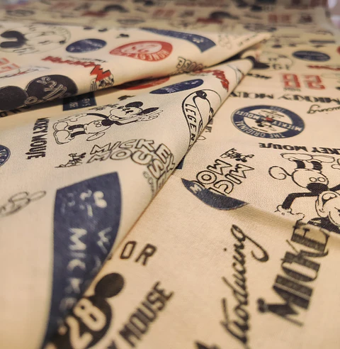 Tecido Mickey