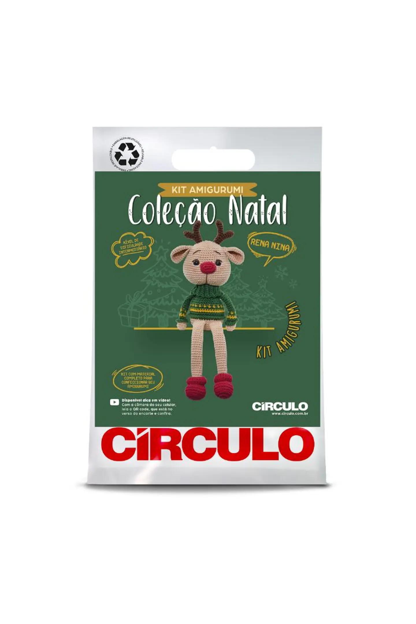 Kit Amigurumi - Coleção Natal 3