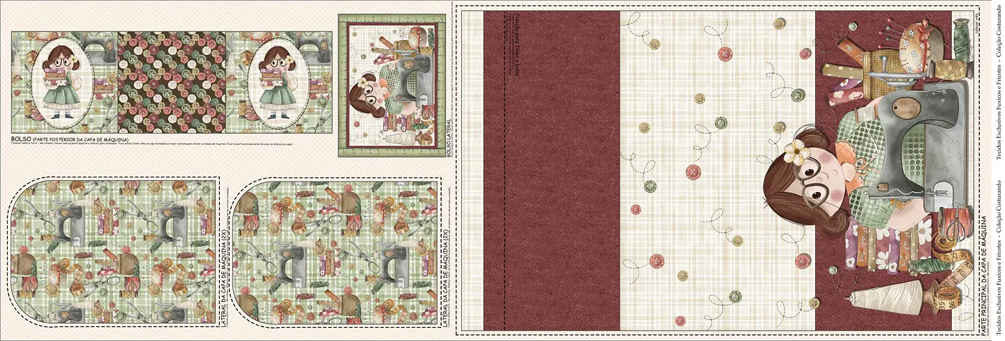 Painel Capa Máquina Costura 1