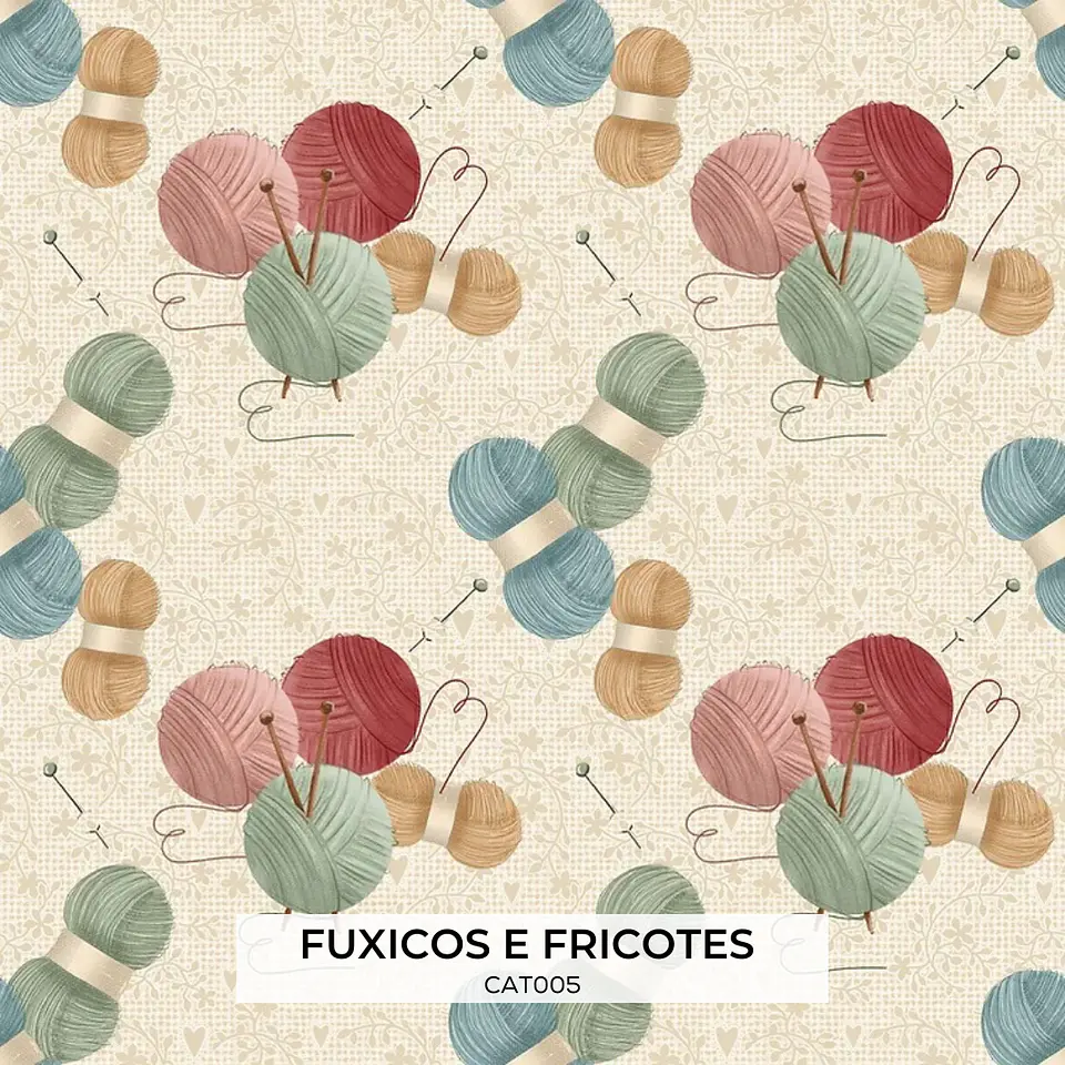 Tecido Agulhas e Novelos 1