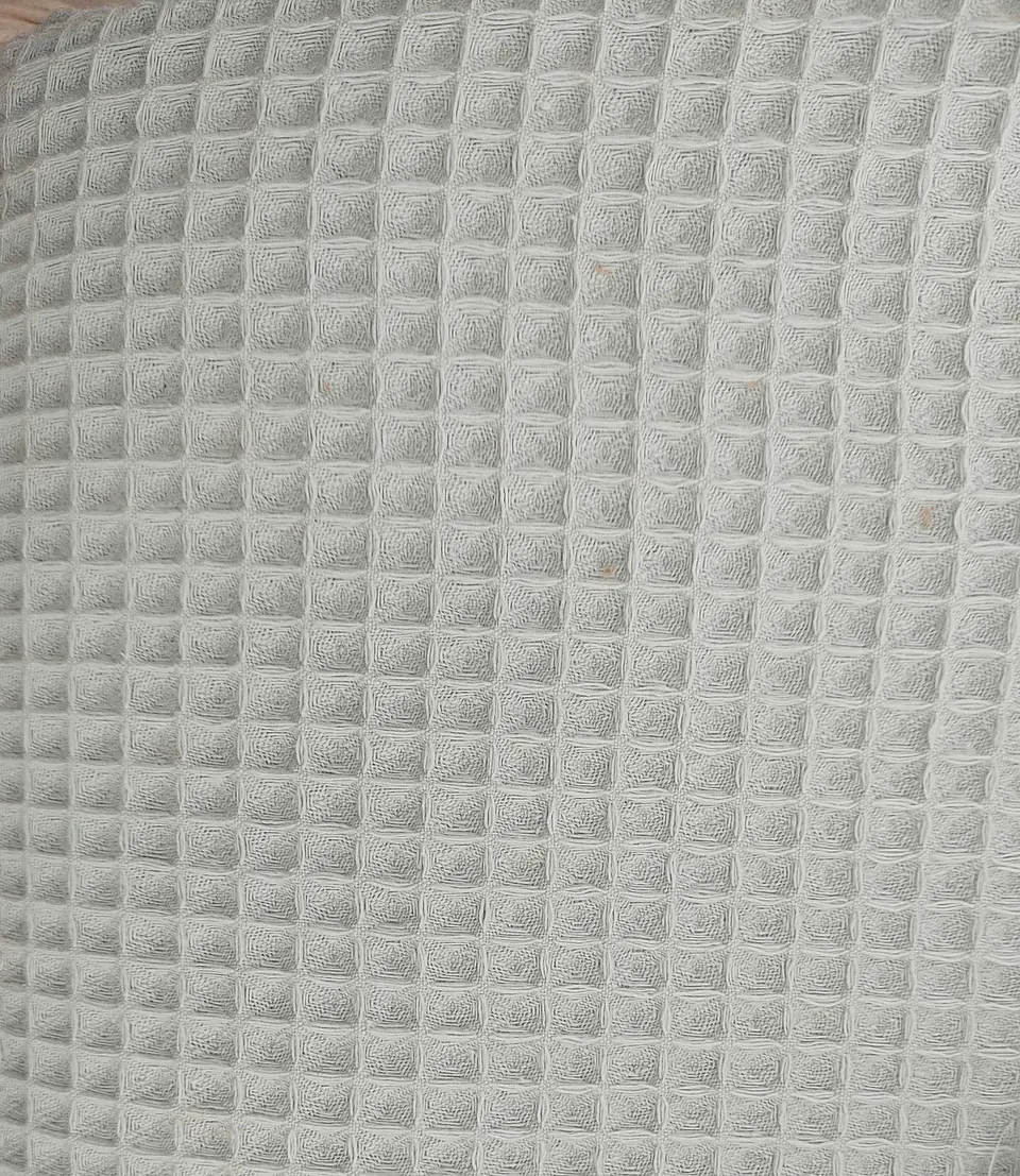 Tecido Waffle Verde Água 1