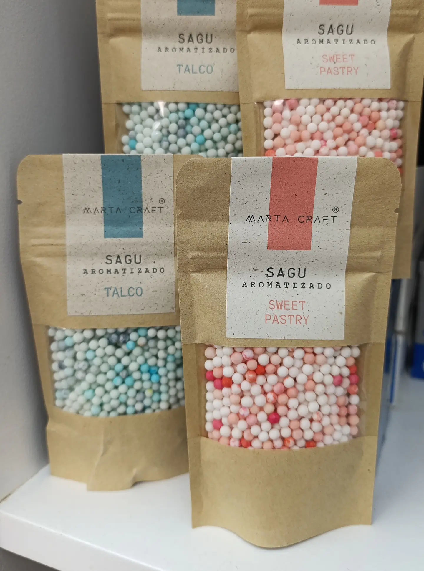 Sagu Aromatizado Talco 1