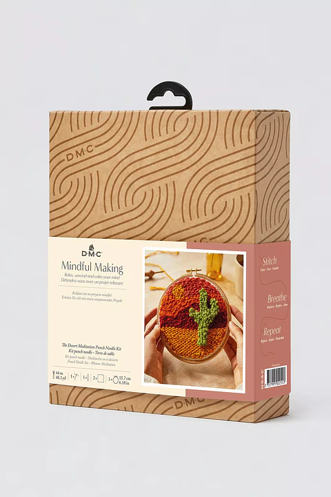 Kit punch needle - Kit fada do lar