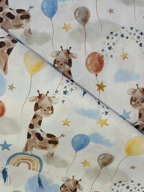 Tecido Girafas